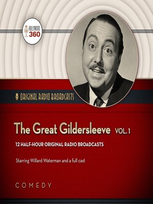 cover image of The Great Gildersleeve, Volume 1